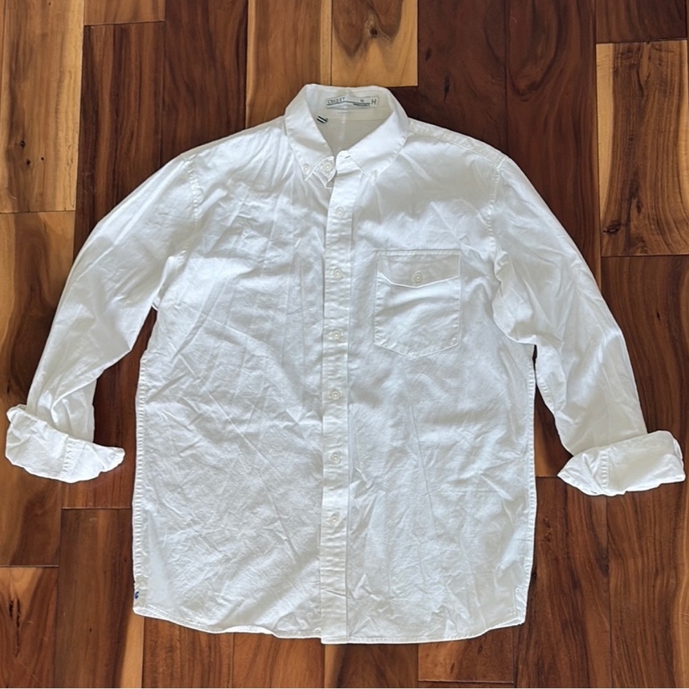 Criquet Casual Button Down Oxford Shirt Size Medium